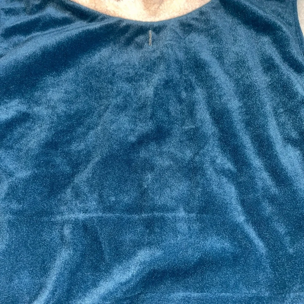 Woolrich plaid and blue fog coat size medium - Picture 5 of 6